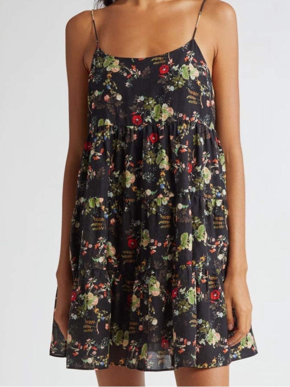 NEW Alice + Olivia Collen Floral Minidress